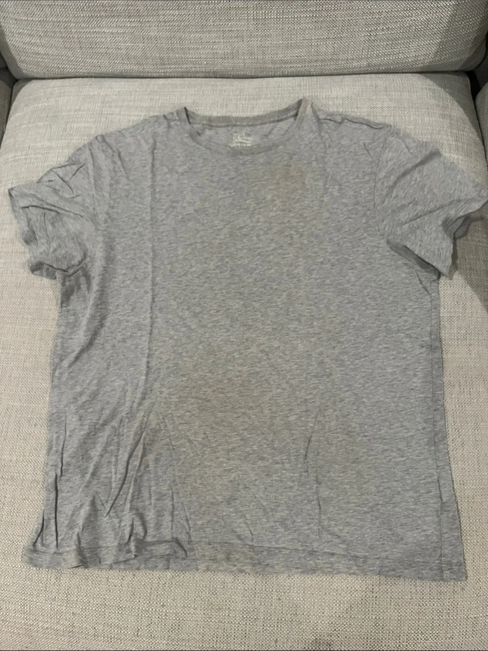 J. Crew Men’s Short-Sleeve Tee Set - Red, Gray, Charcoal Size Large 100% Cotton